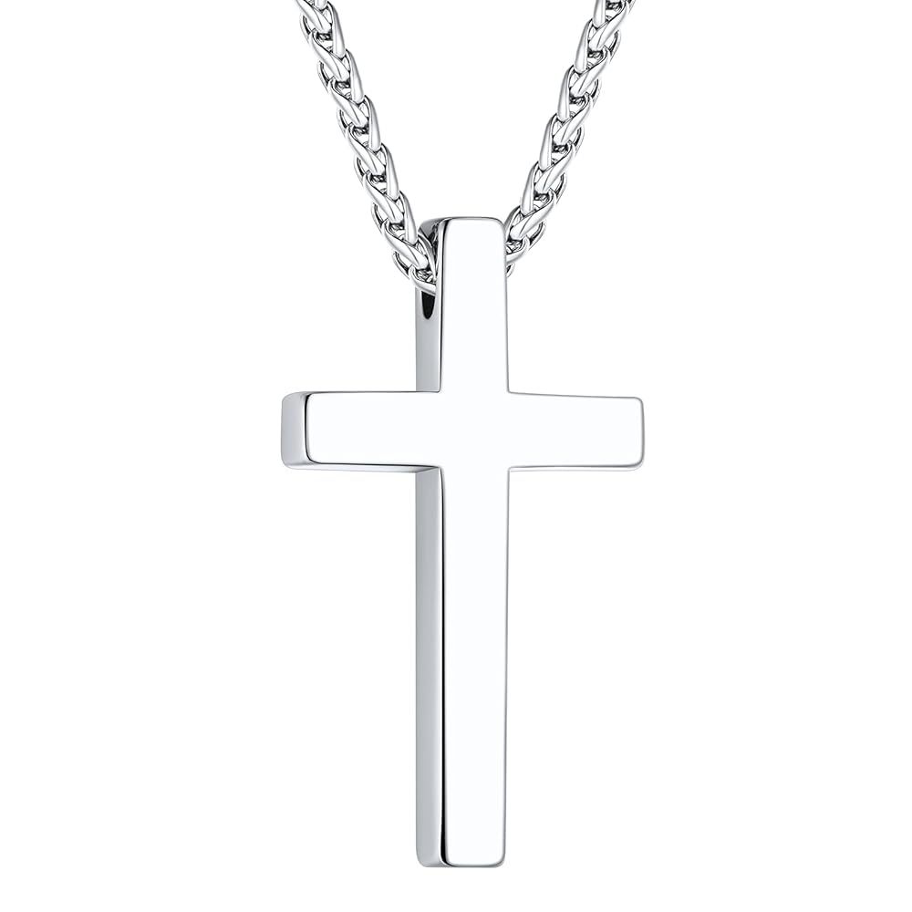 e135 メンズ クロス 十字架 メンズネックレス サージカル ステンレス 楽天市場】ネックレス メンズ 十字架 金属アレルギー対応 アンク